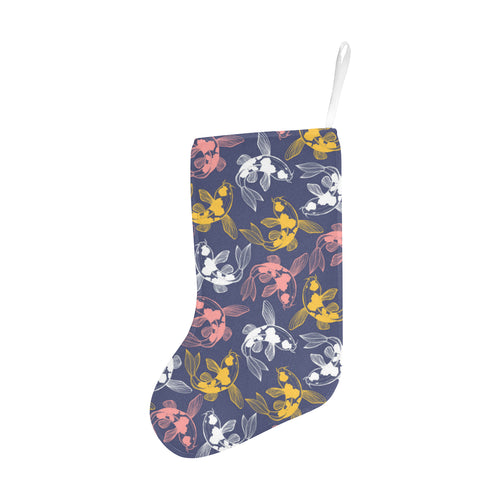 Koi Fish Carp Fish pattern Christmas Stocking