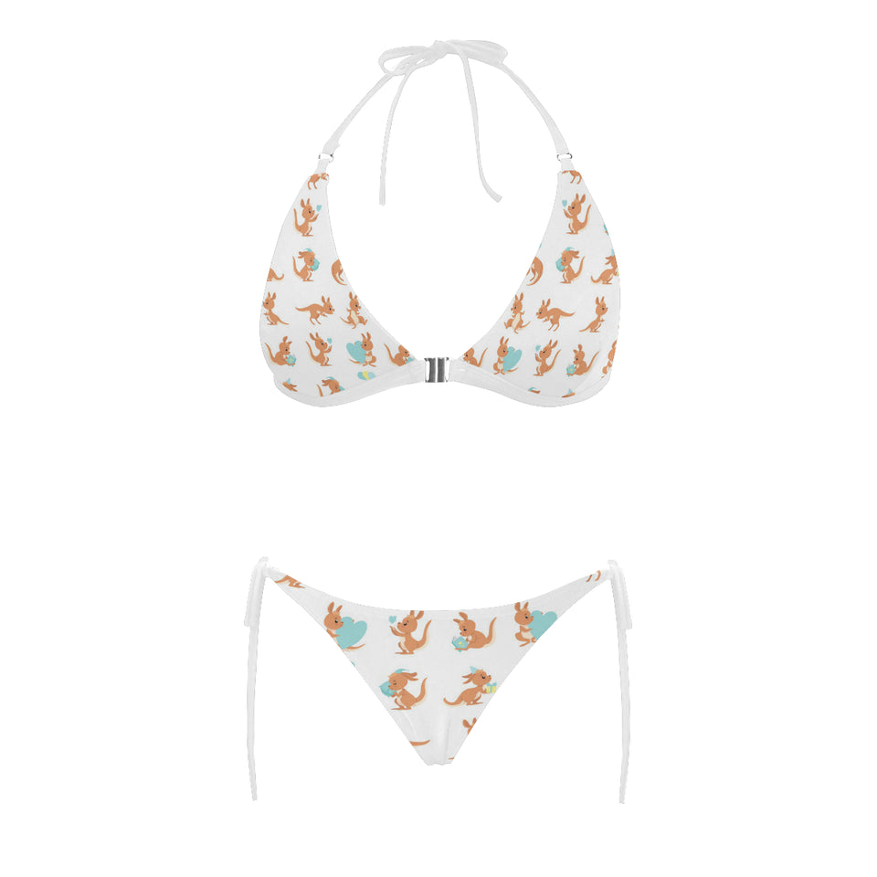 Cute Kangaroo pattern Sexy Bikinis Two-Piece Swimsuits