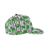 Cool Broccoli pattern All Over Print Snapback Cap