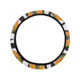 papaya design pattern Car Steering Wheel Cover