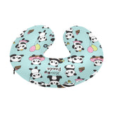 Cute baby panda pattern U-Shaped Travel Neck Pillow