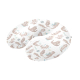 Cute sea otters pattern U-Shaped Travel Neck Pillow