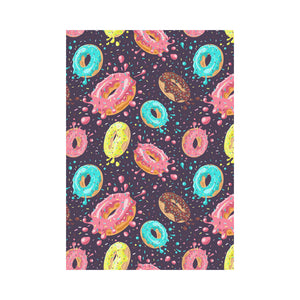 Colorful donut glaze pattern House Flag Garden Flag