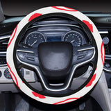 Lips Pattern Print Design 05 Car Steering Wheel Cover