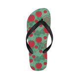 Tomato design pattern Unisex Flip Flops