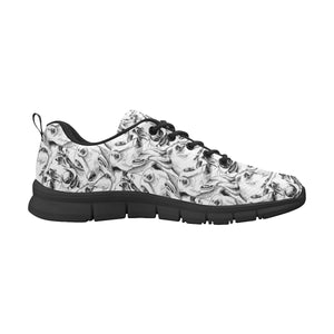 Greyhound Pattern Print Design 01 Women's Sneaker Shoes