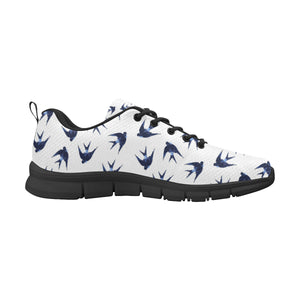 Swallow Pattern Print Design 03 Women's Sneaker Shoes