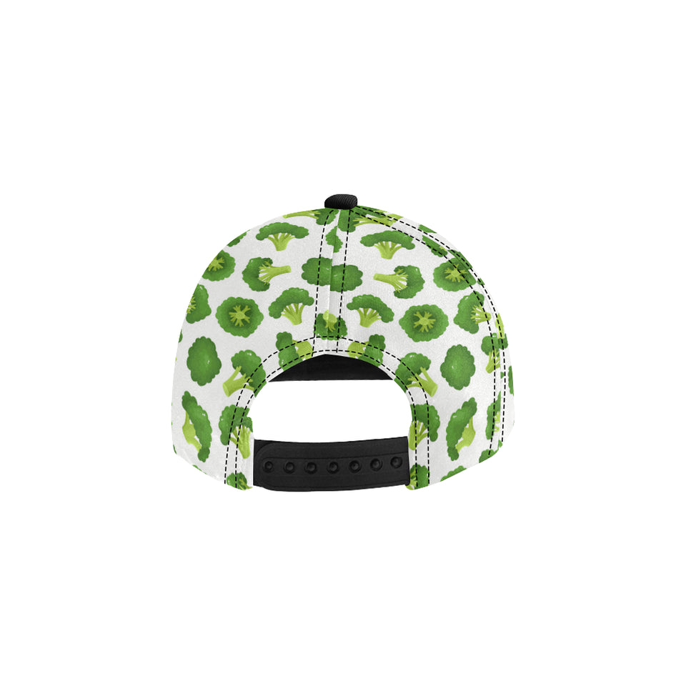 Cute broccoli pattern All Over Print Snapback Cap