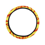 Fire flame design pattern Car Steering Wheel Cover