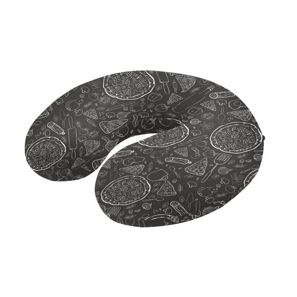 Pizza pattern U-Shaped Travel Neck Pillow