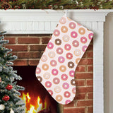 Colorful donut pattern Christmas Stocking