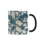 Sea turtle Polynesian Tribal design pattern Morphing Mug Heat Changing Mug