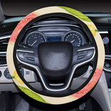 Beautiful guava pattern Car Steering Wheel Cover