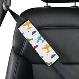 Airplane star cloud colorful Car Seat Belt Cover