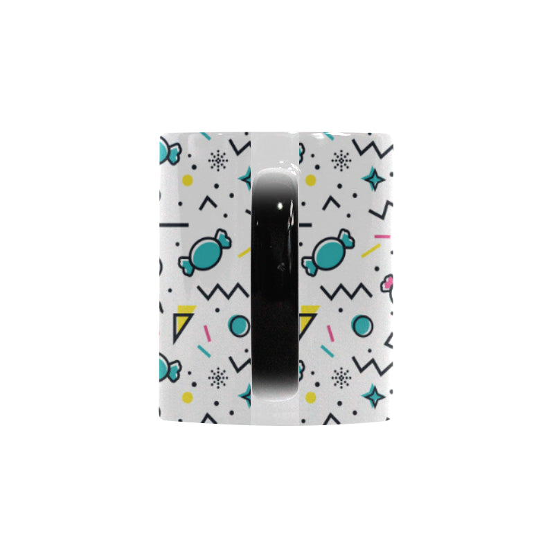 Candy design pattern Morphing Mug Heat Changing Mug