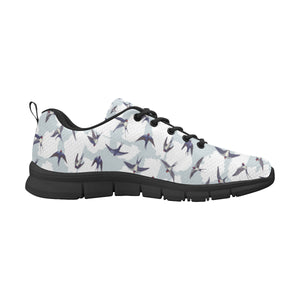 Swallow Pattern Print Design 05 Women's Sneaker Shoes