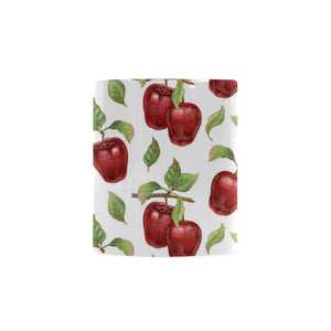 Red apples pattern Classical White Mug (Fulfilled In US)