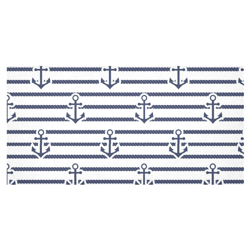 Anchor rope nautical pattern Tablecloth