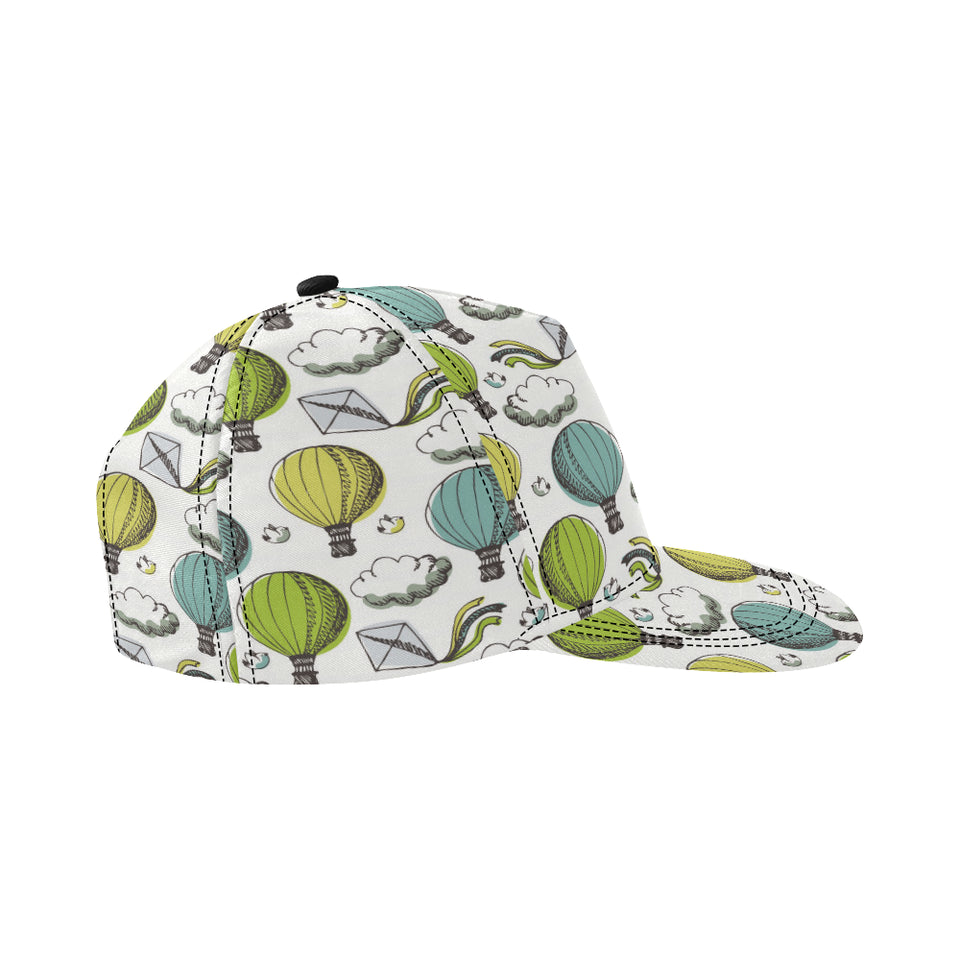 Hot Air Balloon Bird Cloud Pattern All Over Print Snapback Cap