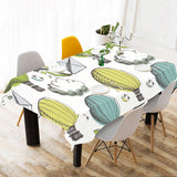 Hot Air Balloon Bird Cloud Pattern Tablecloth