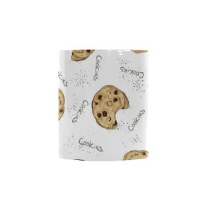 Sketch style cookie pattern Morphing Mug Heat Changing Mug