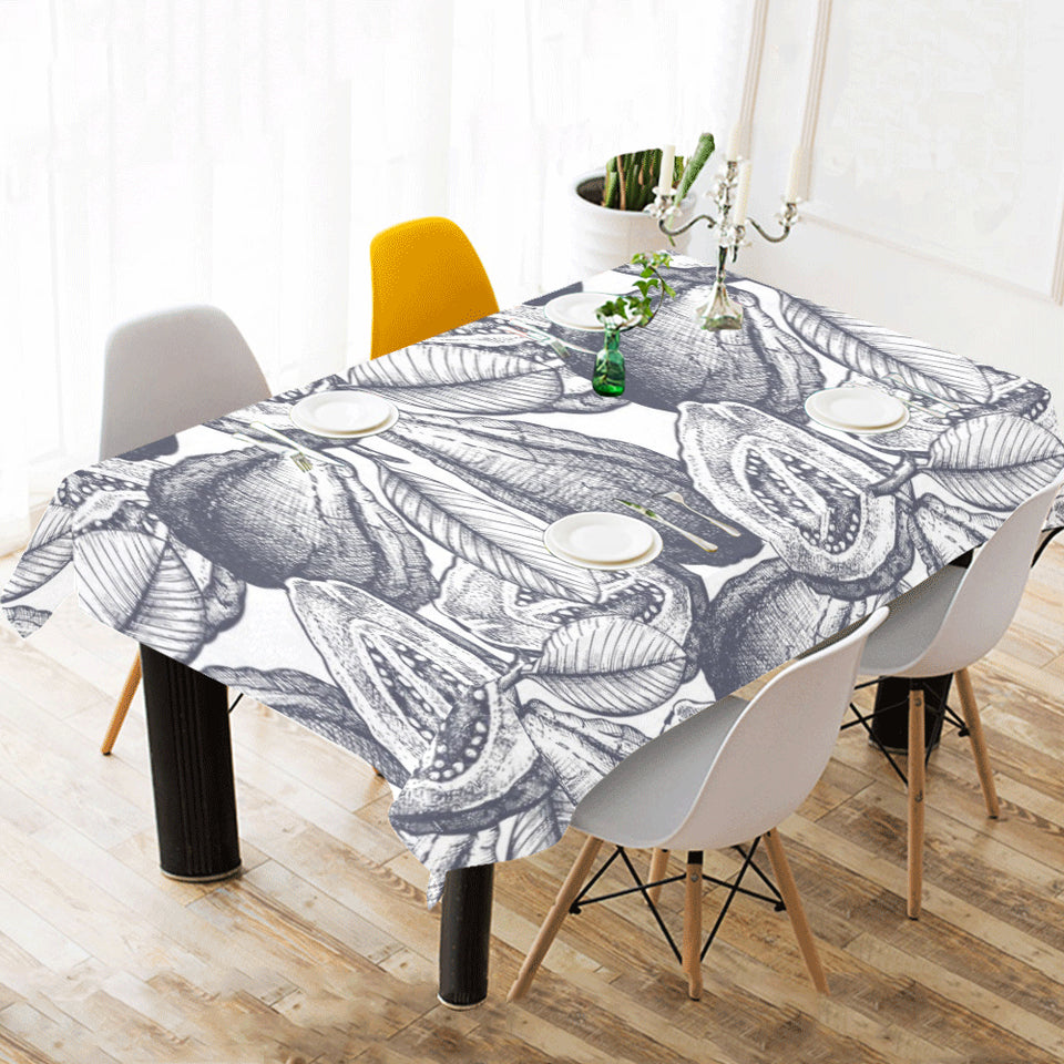 Guava tropical hand drawn pattern Tablecloth