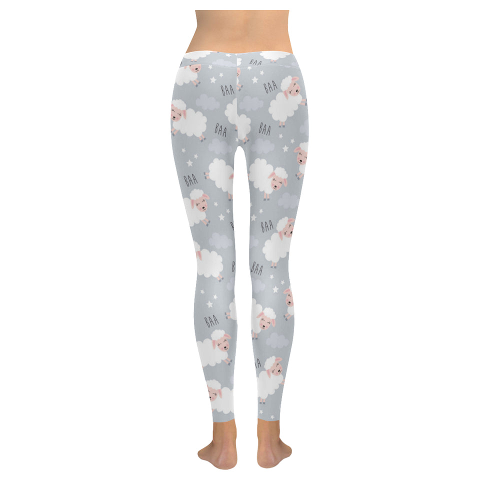 Sweet dreams sheep pattern Women's Legging Fulfilled In US
