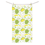 Durian pattern background Bath Towel