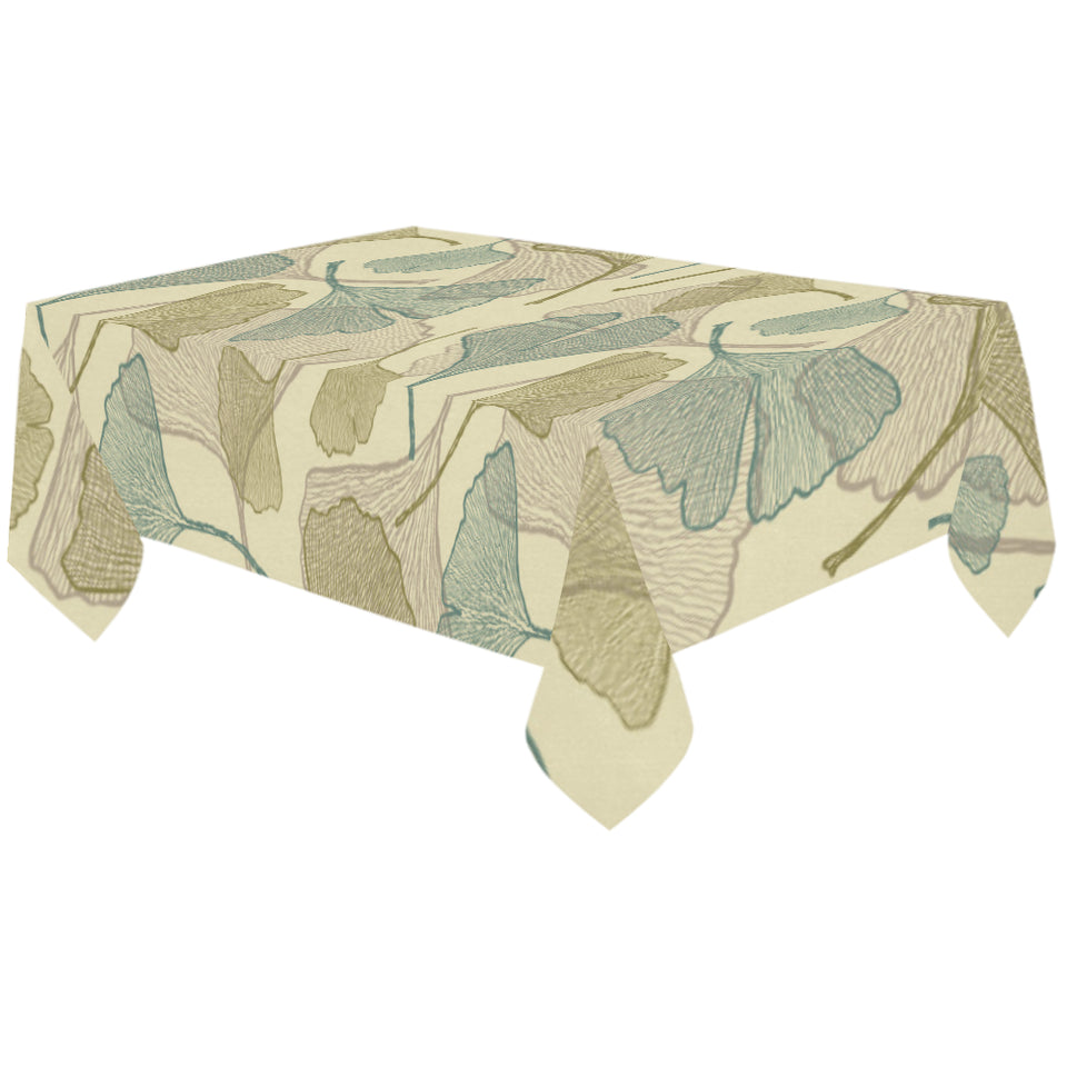 Ginkgo leaves design pattern Tablecloth