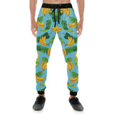 banana leaves banana design pattern Unisex Casual Sweatpants