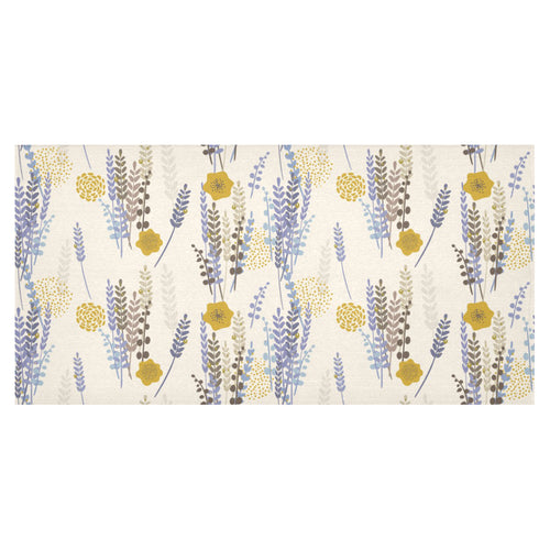 Lavender modern pattern blackground Tablecloth