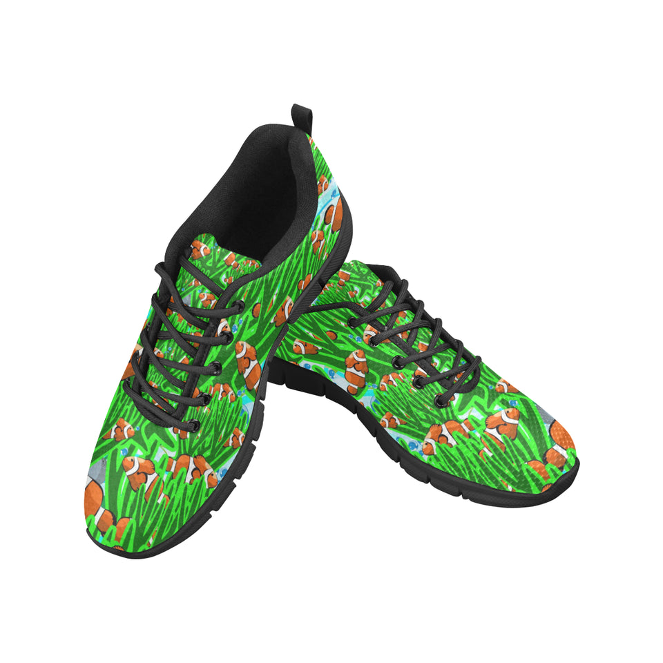 Clown Fish Pattern Print Design 01 Men's Breathable Sneakers ( Model 055)
