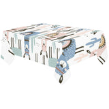 lama Alpaca cactus hand drawn pattern Tablecloth