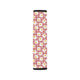 Fried Eggs Pattern Print Design 03 Car Seat Belt Cover