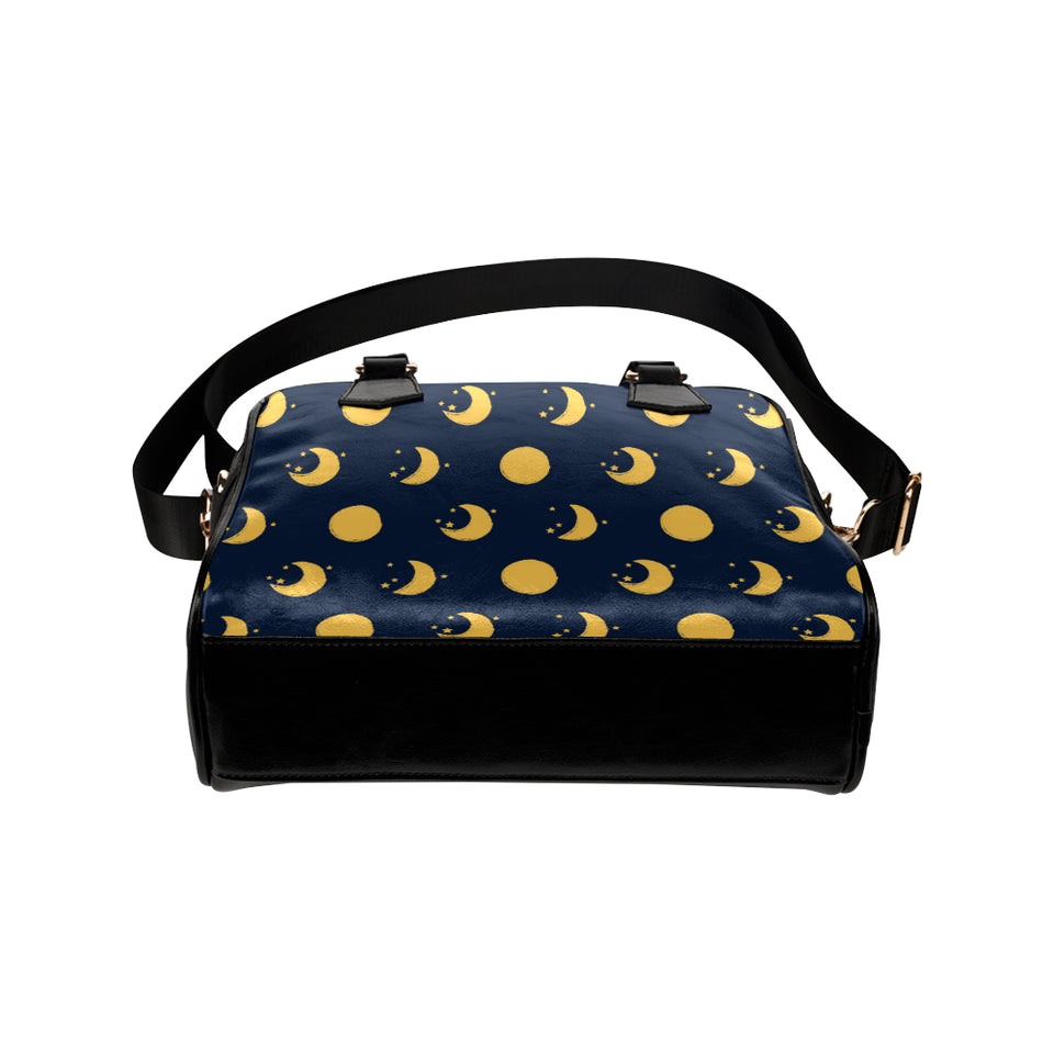Moon star pattern Shoulder Handbag