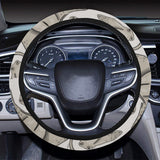 Stingray Pattern Print Design 05 Car Steering Wheel Cover