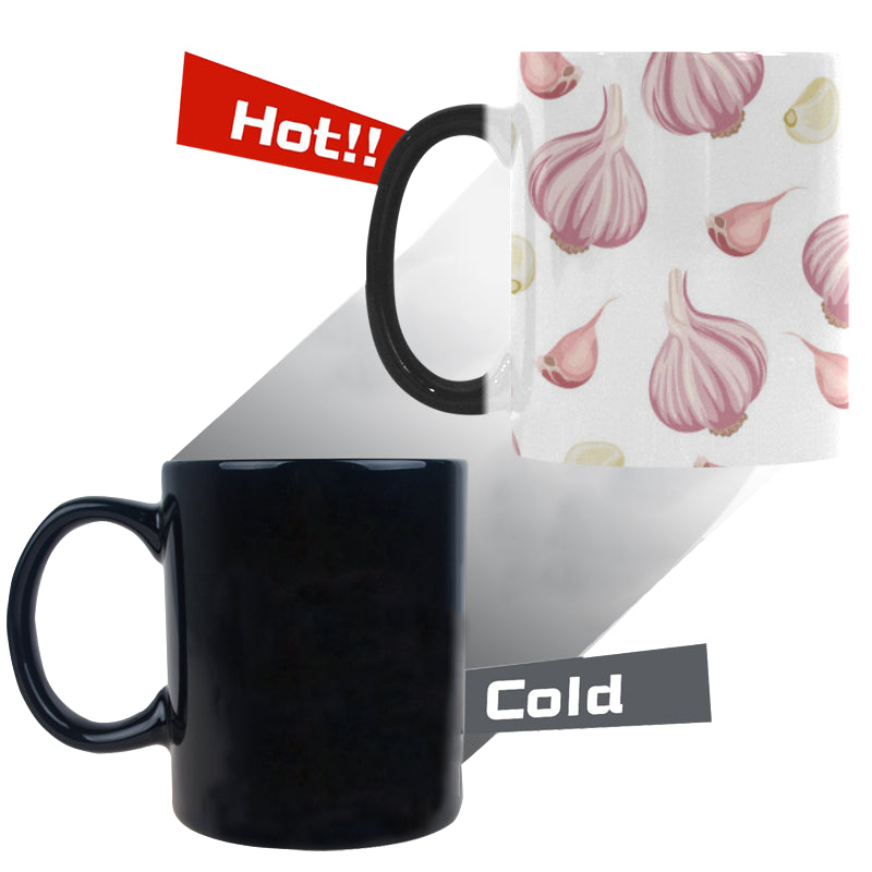 Garlic pattern Morphing Mug Heat Changing Mug