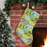 Hand drawn windmill pattern Christmas Stocking