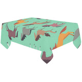 Colorful horses pattern Tablecloth