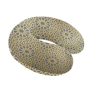 arabic star gold pattern U-Shaped Travel Neck Pillow