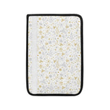 Christmas tree Christmas element Silver gold patte Car Seat Belt Cover