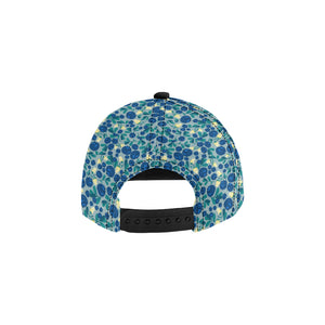 blueberry design pattern All Over Print Snapback Cap