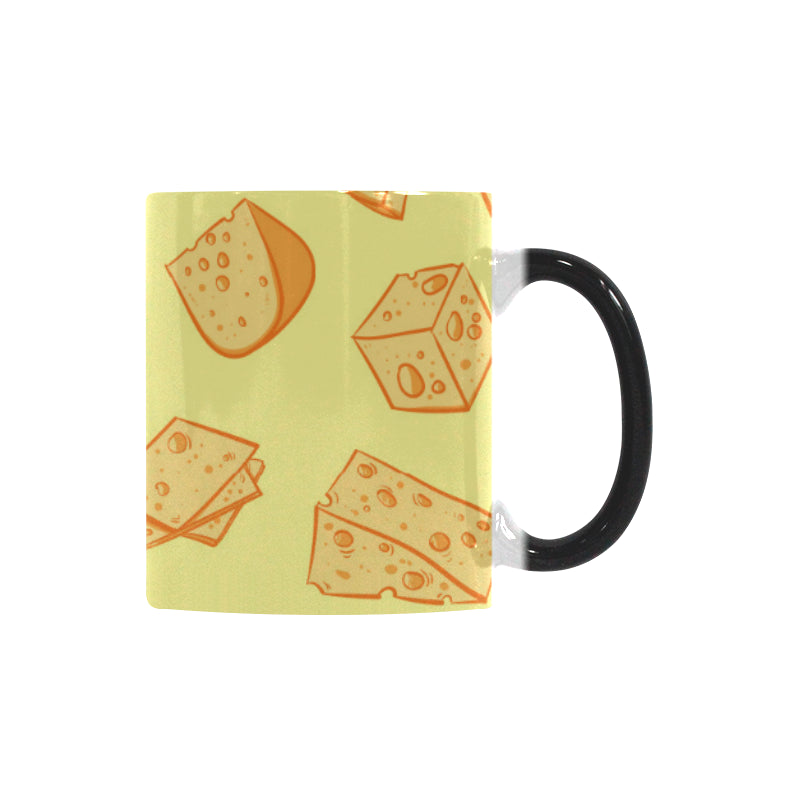 Cheese design pattern Morphing Mug Heat Changing Mug