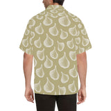 Garlic design pattern Men's All Over Print Hawaiian Shirt