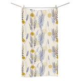 Lavender modern pattern blackground Bath Towel