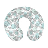 Shell polynesian tribal U-Shaped Travel Neck Pillow