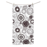 Classic vintage clock pattern Bath Towel