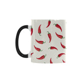 Chili peppers pattern Morphing Mug Heat Changing Mug
