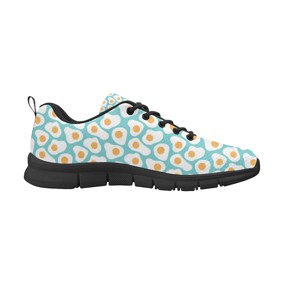 Fried Eggs Pattern Print Design 04 Women's Sneaker Shoes