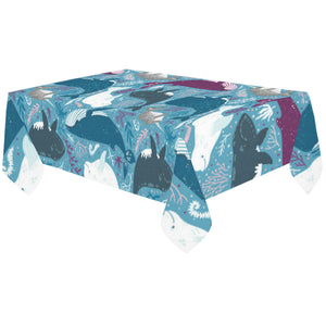 Whale design pattern Tablecloth